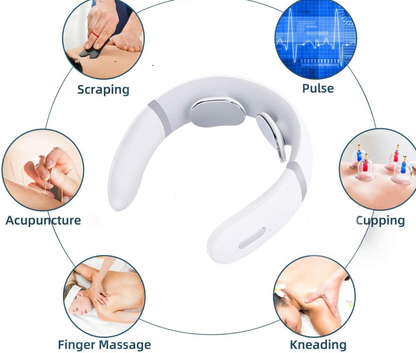Masajeador Cervical EMS con Calor | CERVIA™ NeckFlow