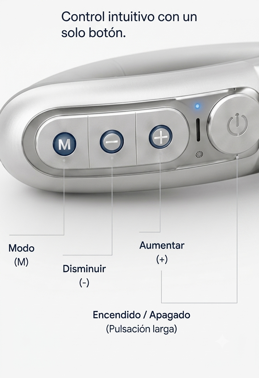 Masajeador Cervical EMS con Calor | CERVIA™ NeckFlow