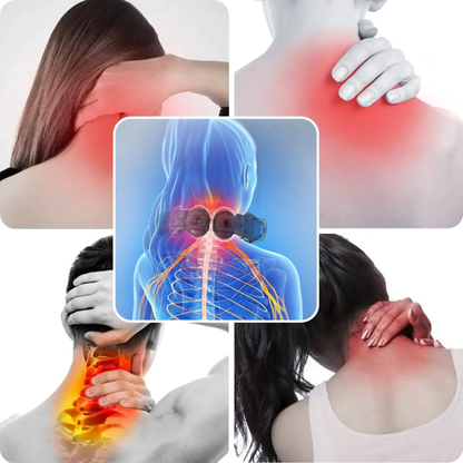 Masajeador Cervical EMS con Calor | CERVIA™ NeckFlow