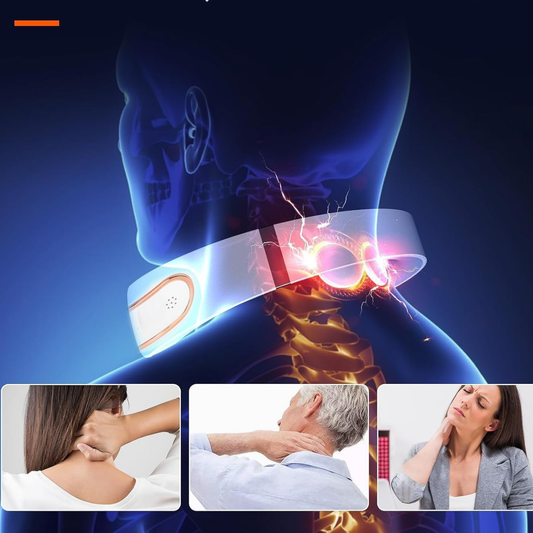 Masajeador Cervical EMS con Calor | CERVIA™ NeckFlow