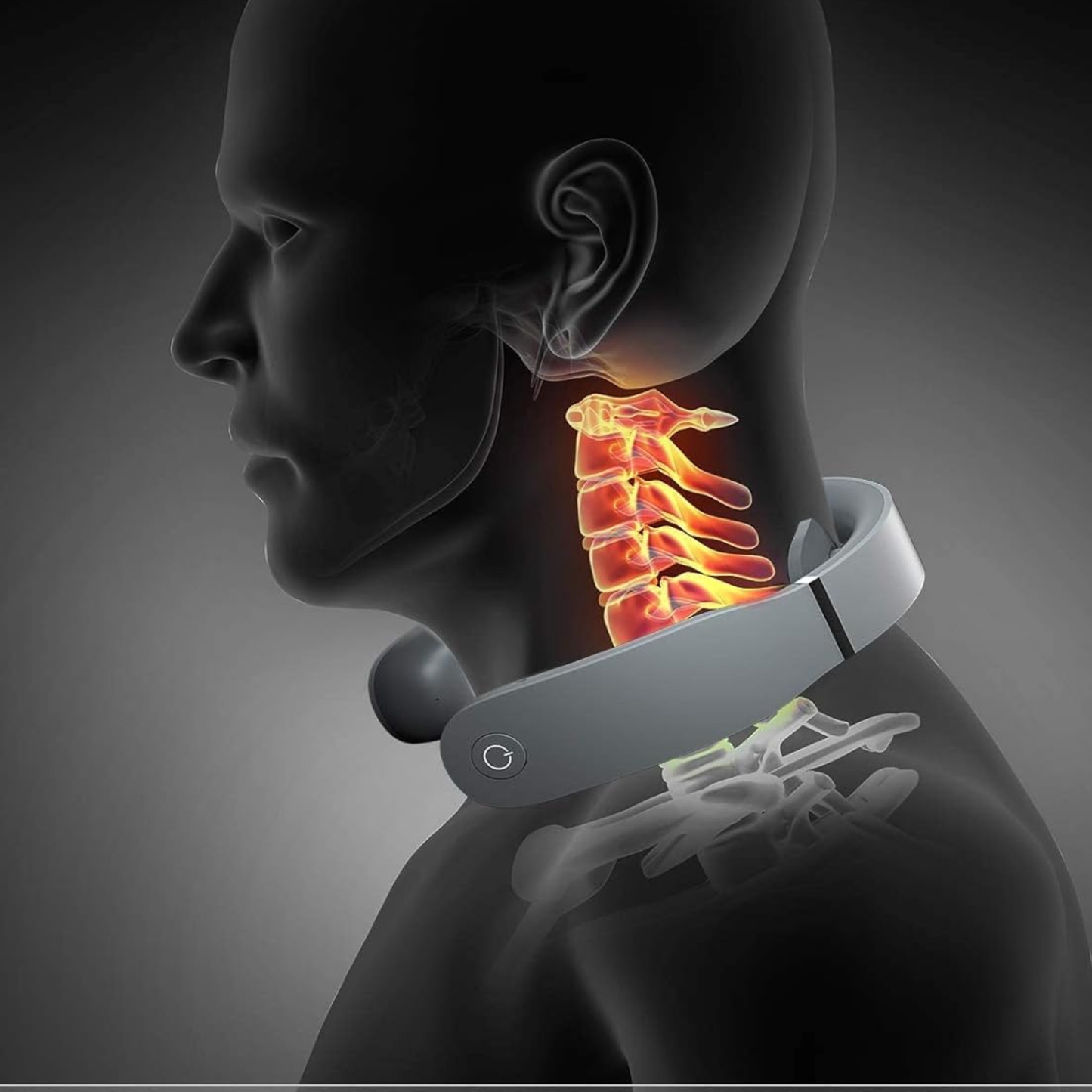 Masajeador Cervical EMS con Calor | CERVIA™ NeckFlow