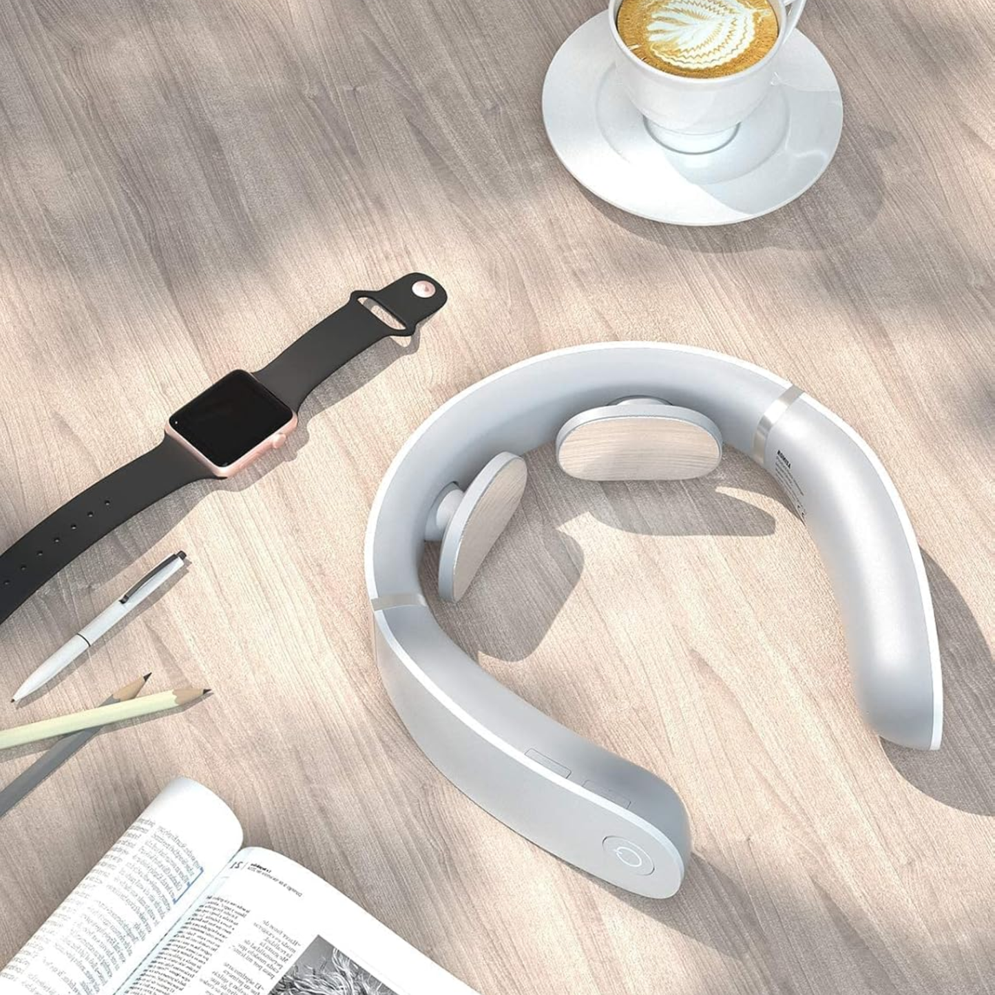 Masajeador Cervical EMS con Calor | CERVIA™ NeckFlow