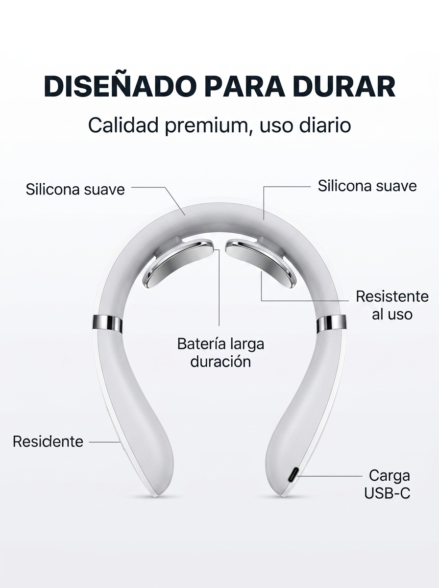 Masajeador EMS Cervical Con Calor