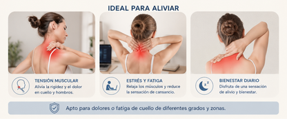 Masajeador Cervical EMS con Calor | CERVIA™ NeckFlow